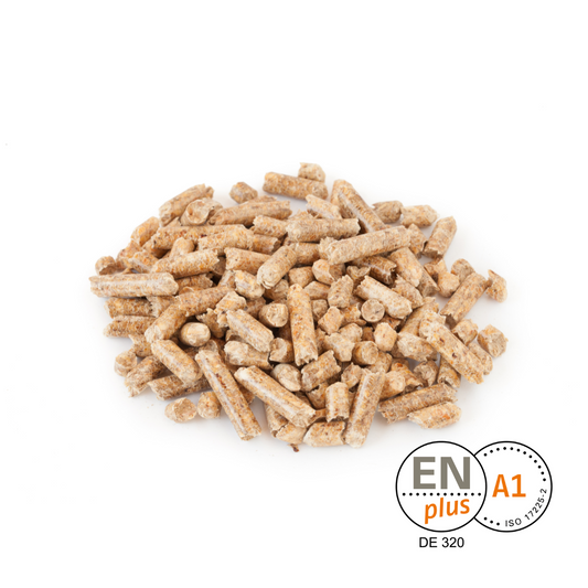 Holzpellets lose Ware