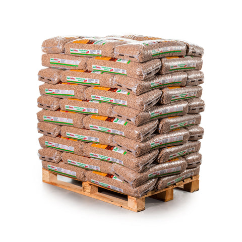 Holzpellets gesackt